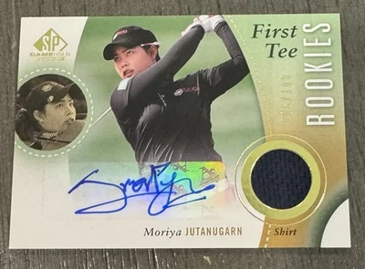 2014 SP Game Used Golf #55 Moriya Jutanugarn Rookie Shirt Auto #066/199 - Image 1 of 2