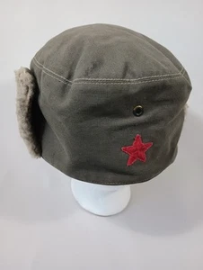 Sombrero de Lana Ushanka Original Chino Edición Militar Estrella Roja Orejeras Envío RÁPIDO - Imagen 1 de 15