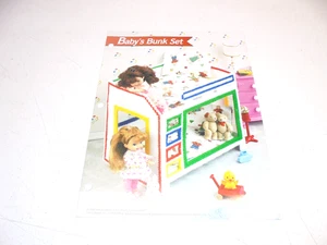 Baby Etagenbett Kunststoff Leinwand Muster für Modepuppen - Bild 1 von 4