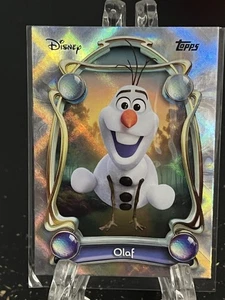 OLAF----2025 TOPPS WONDER----DISNEY----DIAMANTE FOIL-----KOSTENLOSER VERSAND - Bild 1 von 2