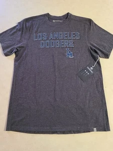 Camiseta '47 Forward Los Angeles Dodgers Gris Medio Manga Corta Nueva con Etiquetas C1 - Imagen 1 de 5