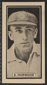 THOMSON (DC)-THE WORLDS BEST CRICKETERS 1930 (ROVER MAUVE)-#12- HURWOOD - Picture 1 of 2