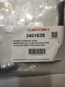 Conjunto de manguera de línea de presión de dirección asistida Sunsong 3401638 - Imagen 1 de 4