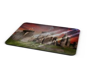 Stonehenge, Fantasy Gothic Kunst auf Gummi Maus Matte Pad, 22 cm x 18 cm - Bild 1 von 4