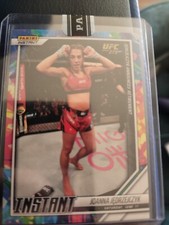 2022 Panini Ufc Joanna Jedrzejczyk 2/5 Versicolor -Announces Retirement- in hand