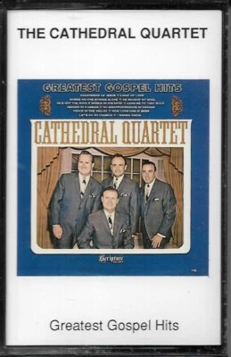 THE CATHEDRAL QUARTET......"GREATEST GOSPEL HITS".......RARE HTF GOSPEL CASSETTE - Image 1 of 2