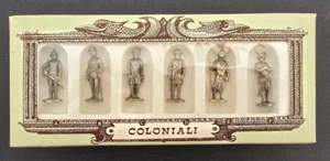 Vintage Soldatini in Metallo Coloniali Toffano & Figli Milano - Picture 1 of 3