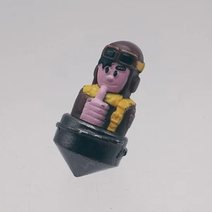 Vintage Spinjas Emperor Gar #1 Eliminators Warriors Game 1987 TOMY Parker Bros. - Picture 1 of 7