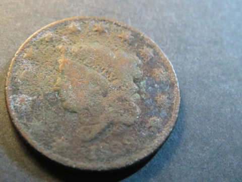 1828 US Large Cent- Actual Coin Shown-Free Shipping- F1 Cover