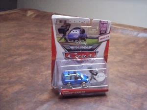 DISNEY - PIXAR - WORLD OF CARS - DELUXE - CHUCK CHOKE CABLES - CARD ROUGH -NEW - Picture 1 of 7
