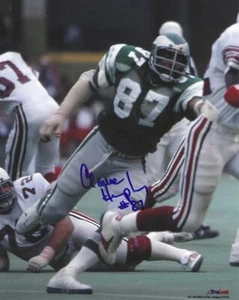 Autogramm CLAUDE HUMPHREY Philadelphia Eagles 8x10 Foto mit Echtheitszertifikat - Bild 1 von 1