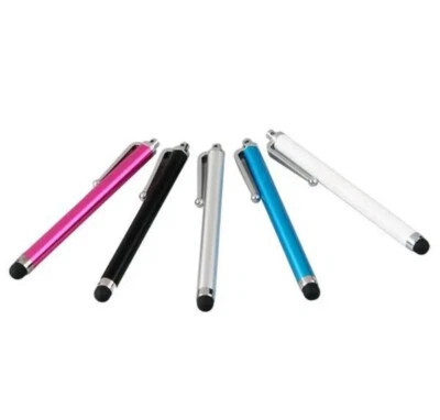 5 MICRO FIBRE CAPACITIVE  STYLUS PENS FOR ALL LENOVO TABLETS AND PHONES - Image 1 of 3
