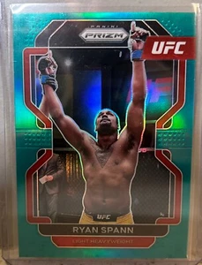 2022 Panini Prizm UFC Ryan Spann Teal Prizm /49 - Picture 1 of 2
