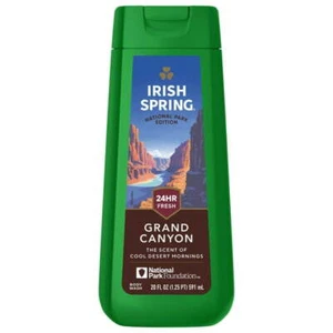 Irish Spring Grand Canyon Body Wash for Men, 20oz, 2 Pack, Moisturizing - Picture 1 of 7