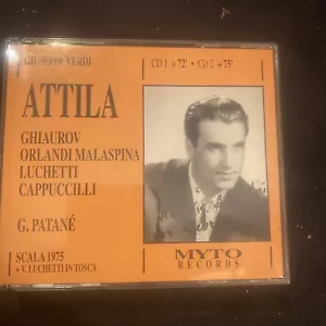 Verdi: Attila (Scala 1975) Myto Records (Rare) Patane - Picture 1 of 4