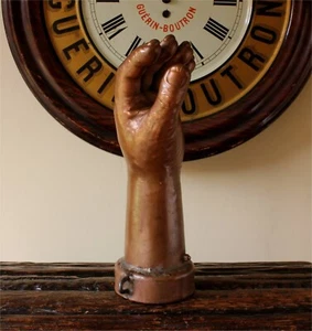 Vintage Copper Hand & Arm Factory Mould. Unusual Sculptural Display Piece Curio - Picture 1 of 24