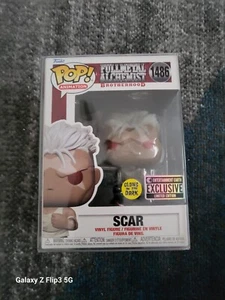 Funko Pop! Figura Vinilo #1486 Fullmetal Alchemist: Brotherhood Scar GITD - Imagen 1 de 2
