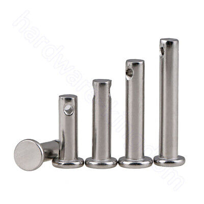 Clevis Pins 304 A2 Stainless Pin For Retaining R Clips And Split Pins M3 - M10 • 1.74£