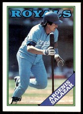 1988 Topps Argenis Salazar Baseball Cards #29