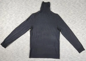 Classic Fit Lightweight Sweater Long Sleeve Turtleneck Womens Size Small Black - Picture 1 of 5