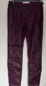 Próximo Pantalón Legging Borgoña Diseño Piel Serpiente Talla 12 - Imagen 1 de 5