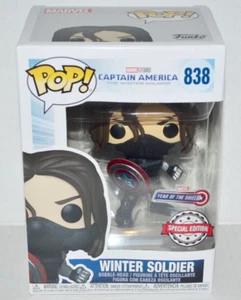 Funko POP! Marvel Winter Soldier #838 Special Edition Captain America 🔥MINT🔥 - Picture 1 of 6