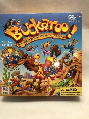 Buckaroo Mule Hasbro Milton Bradley Family Board Game 2004 Incomplete - Image 1 of 4