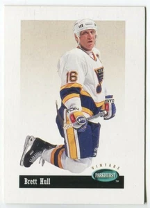 1994-95 Parkhurst Vintage Insert #V35 Brett Hull St. Louis Blues - Picture 1 of 2