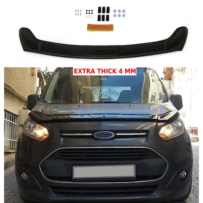 Protector deflector capó para Ford Transit Connect 2014-2018 protector contra insectos Foto 1 de 4