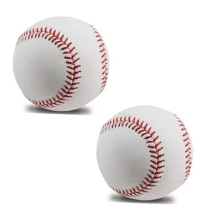 2 Pack Blank Baseballs Solid Cork Core, 9 Inch Baseball Balls Hard-2pack - Picture 1 of 8
