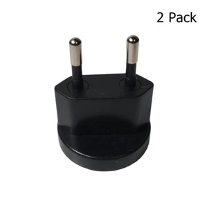 2-Pack Parrot AR Drone 2.0 2-Pin EU Replacement Plug Adapter - Picture 1 of 4