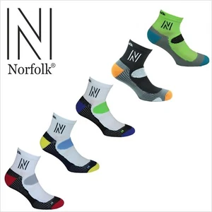 Norfolk Running Microfiber Cushioned Men's Sock Style: ABRAHAMS - Picture 1 of 12