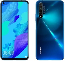 Huawei Nova 5T BLU 6.26 6 GB RAM, 128 GB fotocamera AI Five da 48 MP GRADO A-