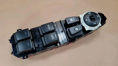 Interruptor de ventana eléctrica maestro conductor izquierdo Hyundai Genesis 2011 2012 2013 2014 OEM Foto 1 de 4