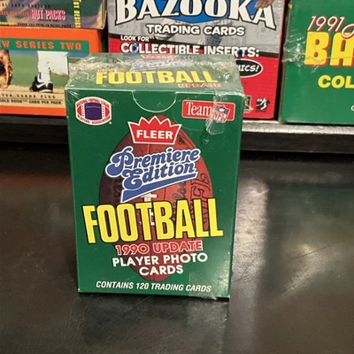 1990 FOOTBALL FLEER UPDATE 🏈 FACTORY SEALED ‼️ - Image 1 of 4