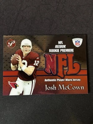 2002 Topps Pristine NFL Reebok Rookie Premier Josh McCown #RPR-JM (RC) - Image 1 of 2