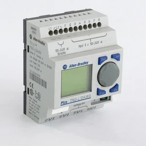 Allen Bradley 1760-L12AWA /B Rev A Pico Controller 120-240VAC 50/60Hz 1760L12AWA - Picture 1 of 7