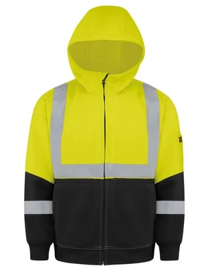 Red Kap Hi-Visibility Performance Work Hoodie - Type R Class 2 - Image 1 of 4