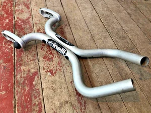 Prolunghe Cinelli Aero vintage senza braccioli usate, buone condizioni (mod. Corno?) - Foto 1 di 5