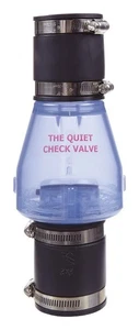 Magic Plastics 0821-20HC Plastic Clear Lead-Free Quiet Check Valve 2 in. - Picture 1 of 1