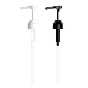 5pcs Kitchen Syrup Pump Liquid Dispenser Juice Bottle Replacement for Shampoo - Photo 1/10