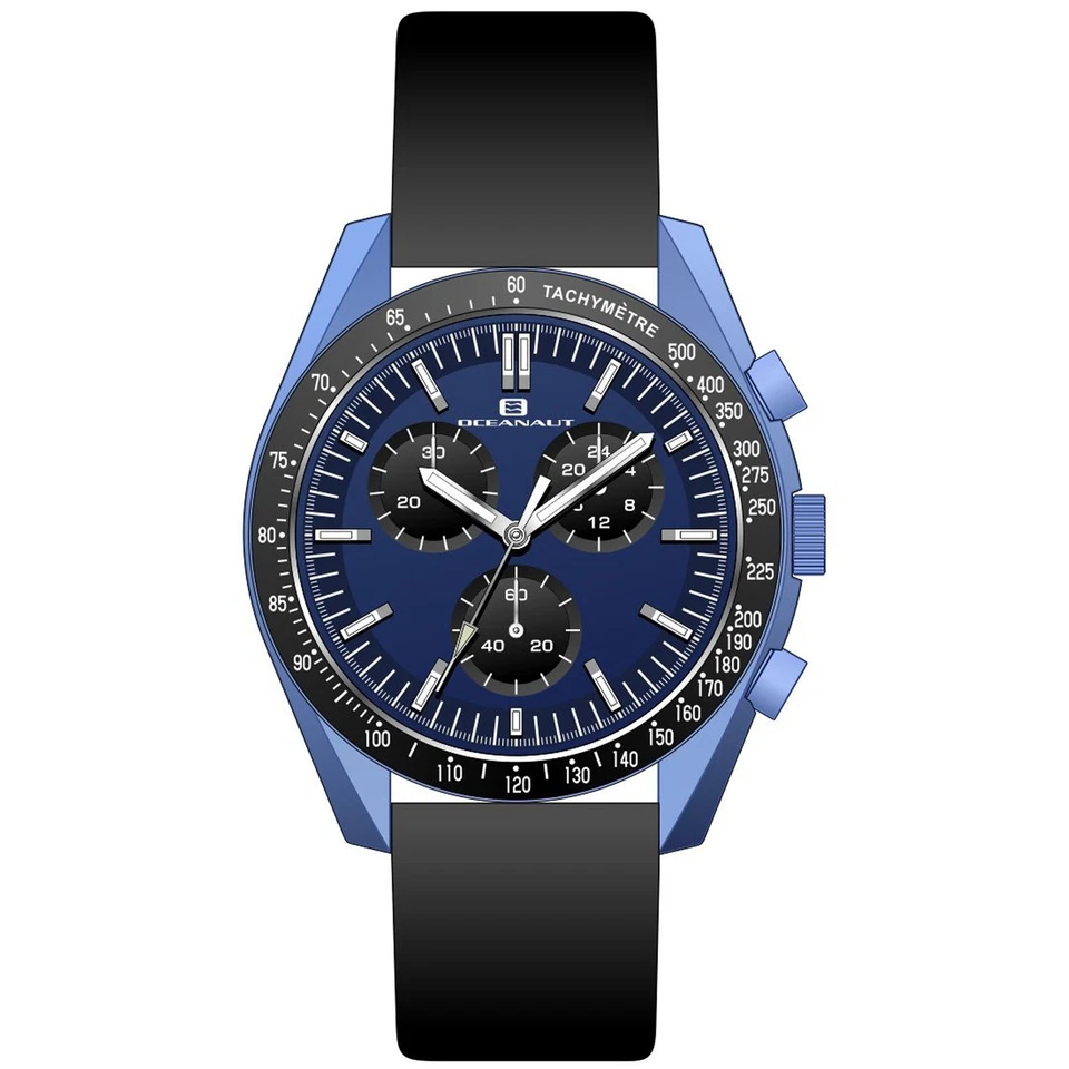 Reloj Oceanaut Hombre Orbit Esfera Azul - OC7583 Foto 1 de 1