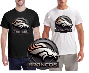 Denver Broncos Shield / Wicking Performance T-Shirt - Bild 1 von 7