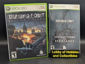Turning Point Fall of Liberty (Xbox 360) en caja - Disco casi como nuevo - Cubierta de alquiler - Imagen 1 de 4