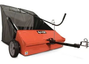 Agri-Fab 45-0492 Lawn Sweeper, 44", 25Cu Ft Hopper Capacity, Orange/Black - Picture 1 of 3