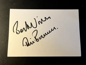 PHIL BOERSMA - EX FUTBOLISTA DE LIVERPOOL - TARJETA BLANCA FIRMADA - Imagen 1 de 1