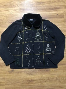 Women’s Designers Originals Studio Joy Christmas Sweater, Size L - Picture 1 of 11