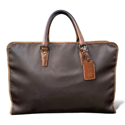 PORTER Yoshida & Co. Maletín 70 Aniversario Cuero Marrón Hecho en Japón De Colección Foto 1 de 4