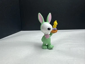 Figura PVC Conejo Pascua Woodstock Peanuts SNOOPY De Colección - Imagen 1 de 6