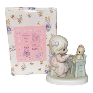 Sweet PRECIOUS MOMENTS Figur SHARING 1994 Members Only #PM942 mit Karton und Etikett! - Bild 1 von 7